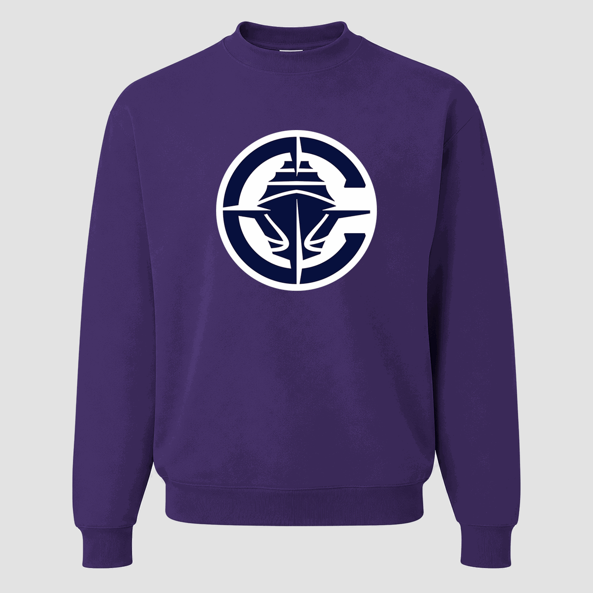 Men's Los Angeles Clippers Crewneck Sweatshirt - Purple