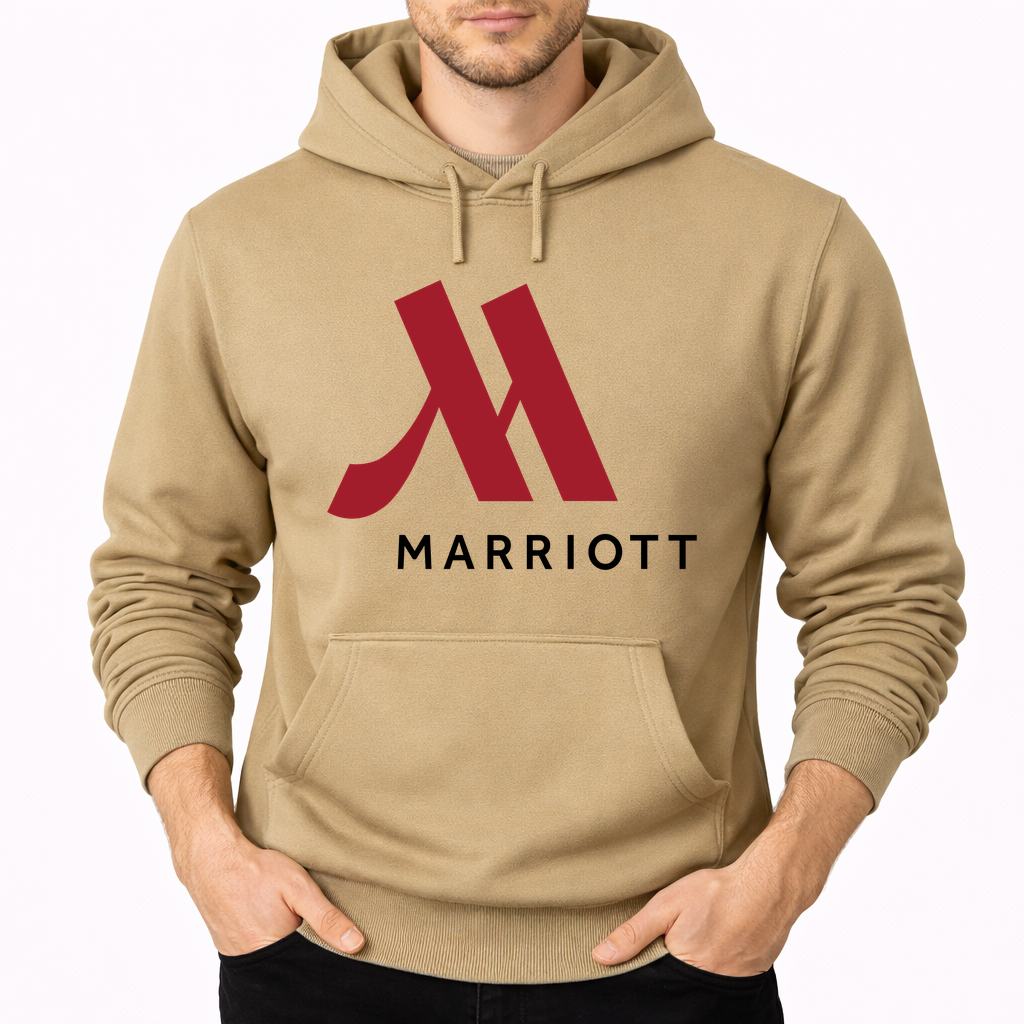 Men's Marriott Pullover Hoodie - Tan