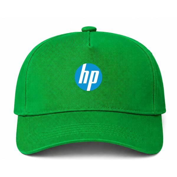 HP Logo Green Dad Baseball Cap Hat