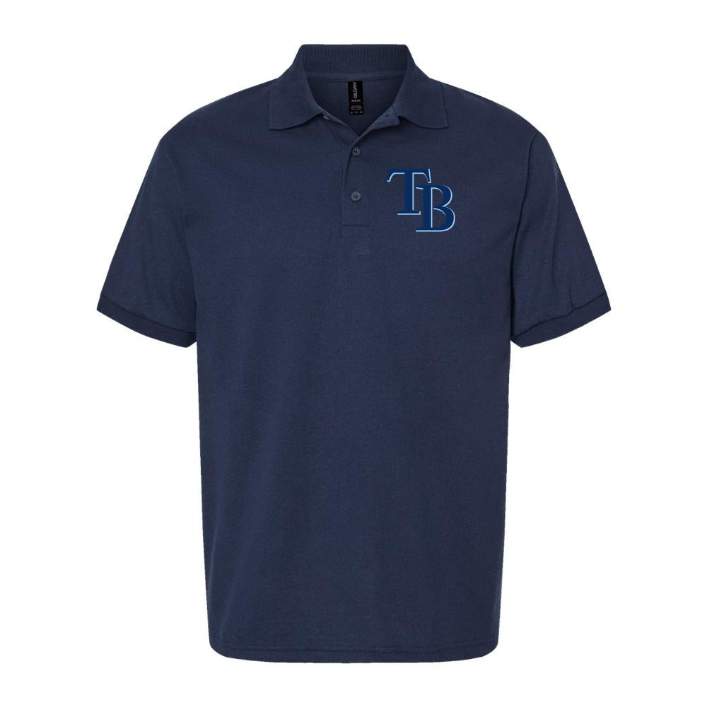 Men's Tampa Bay Rays Dry Blend Polo - Navy