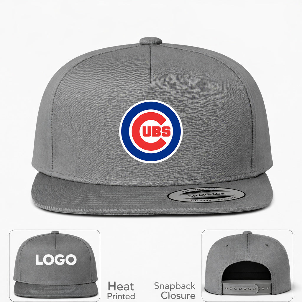 MLB Chicago Cubs Snapback Hat - Gray