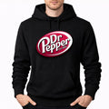 Men's Dr Pepper Pullover Hoodie - Black