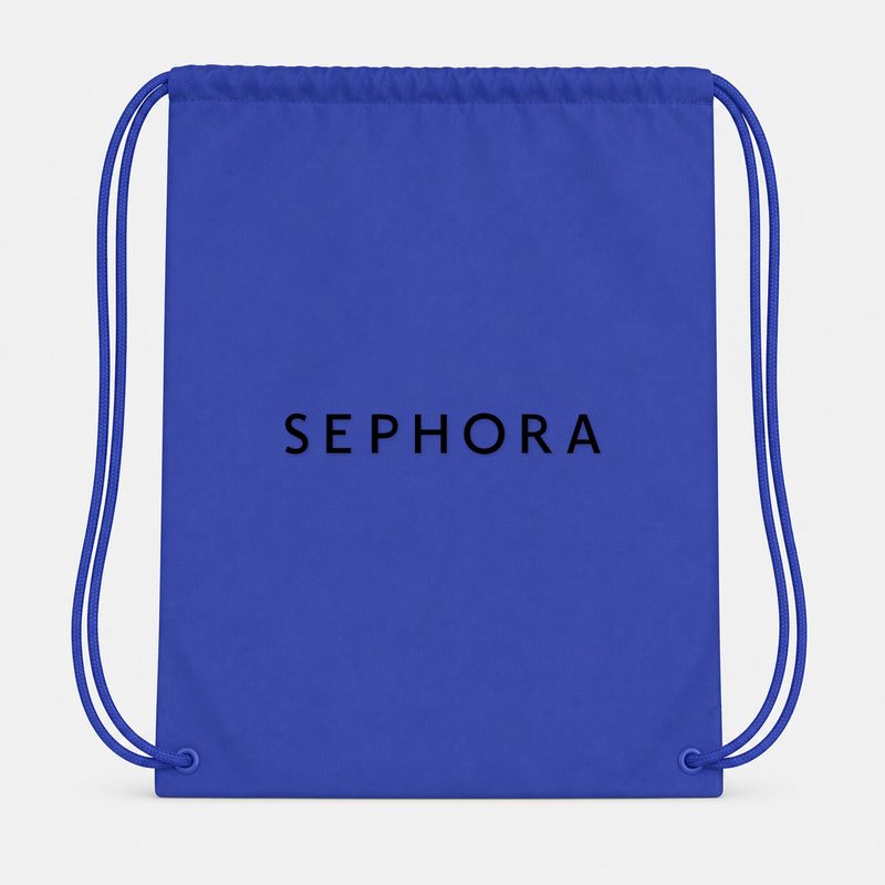 Sephora Drawstring Bag - Blue