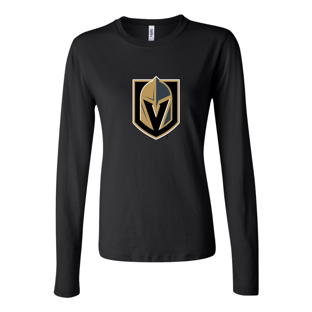 Women's Vegas Golden Knights Long Sleeve T-Shirt - Black