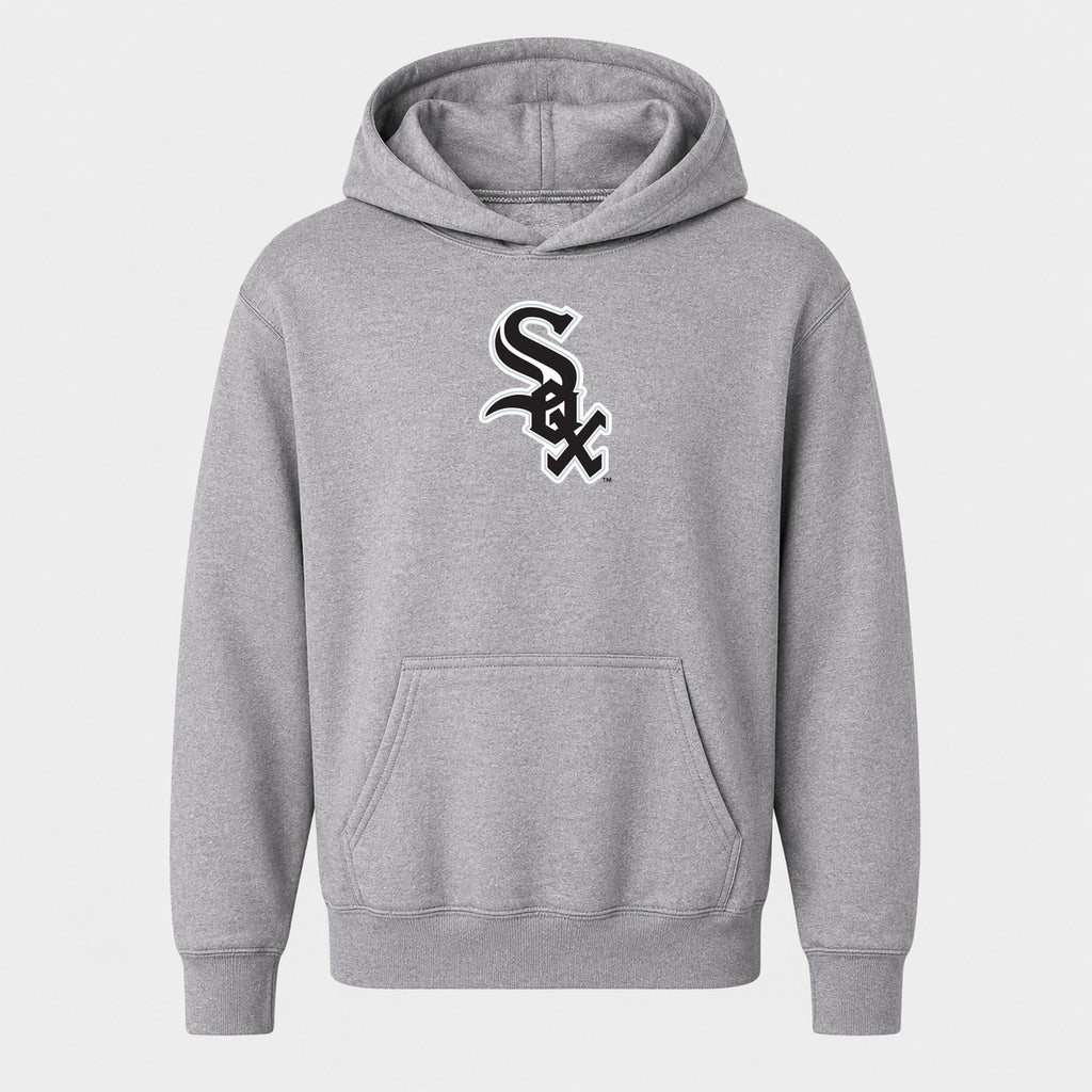Youth Chicago White Sox Pullover Hoodie - Gray