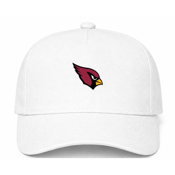 Arizona Cardinals NFL Logo White Dad Baseball Cap Hat