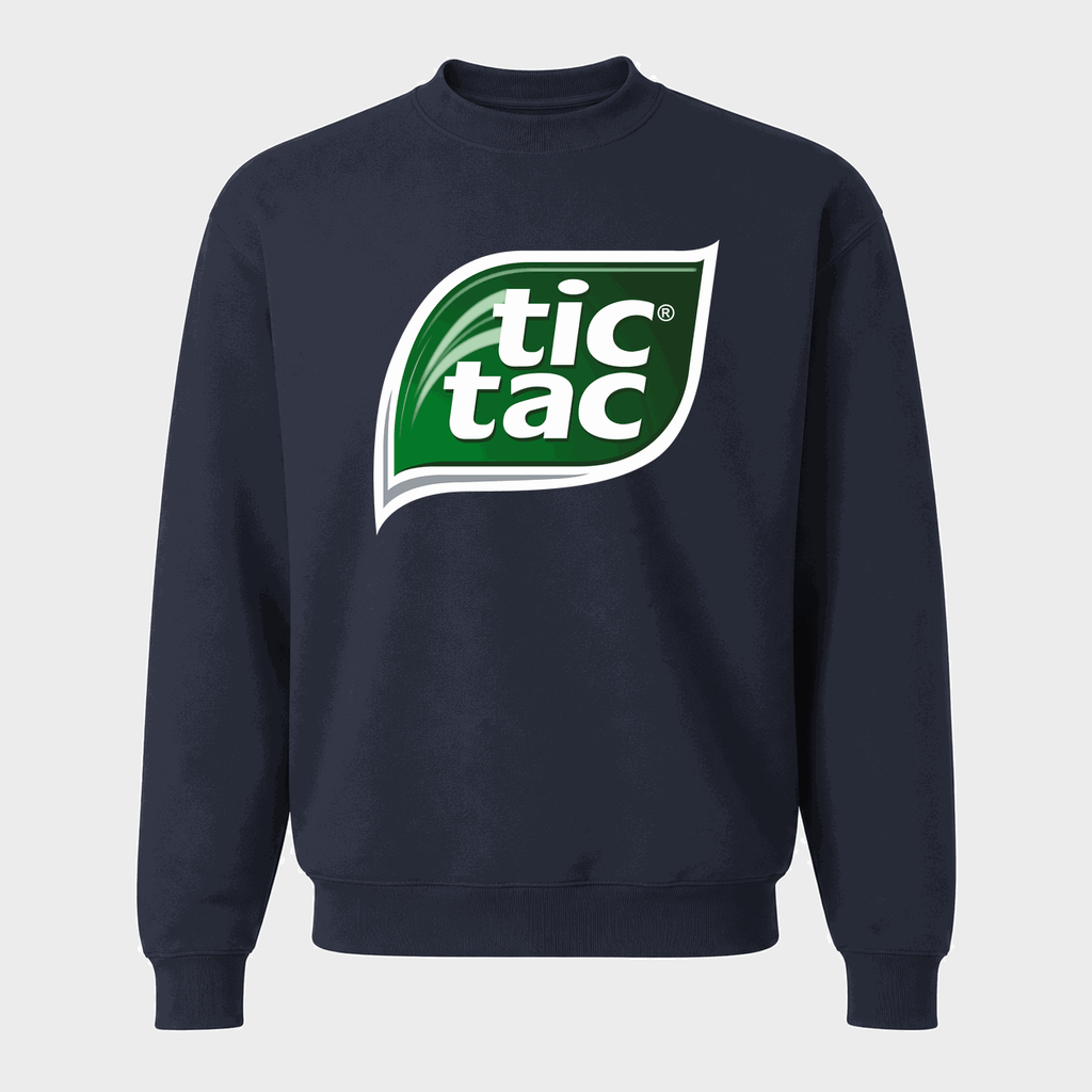 Men's Tic Tac Crewneck Sweatshirt - Navy