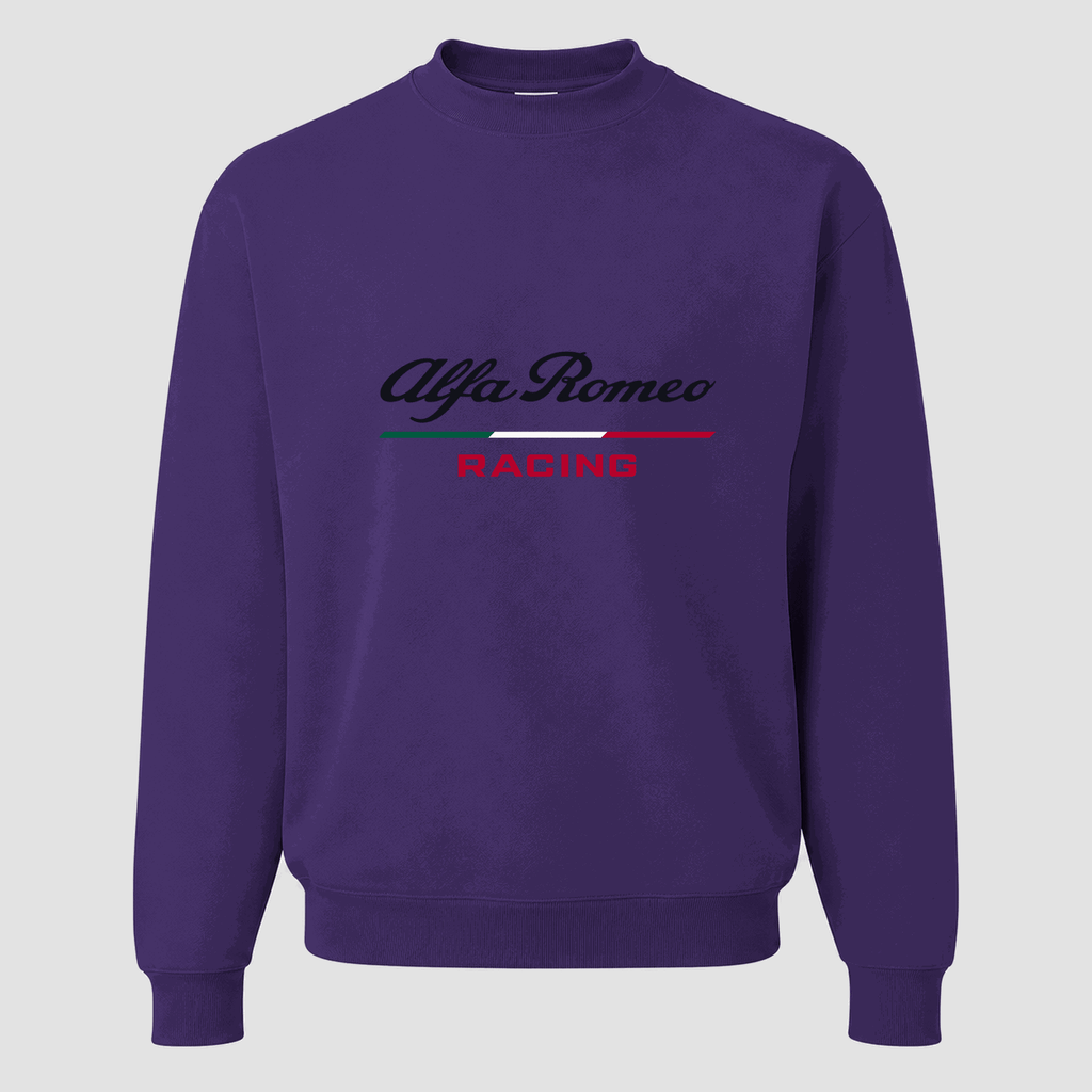 Men's Alfa Romeo Racing Crewneck Sweatshirt - Purple