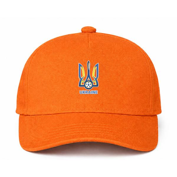 Ukraine National Football Team Orange Dad Baseball Cap Hat
