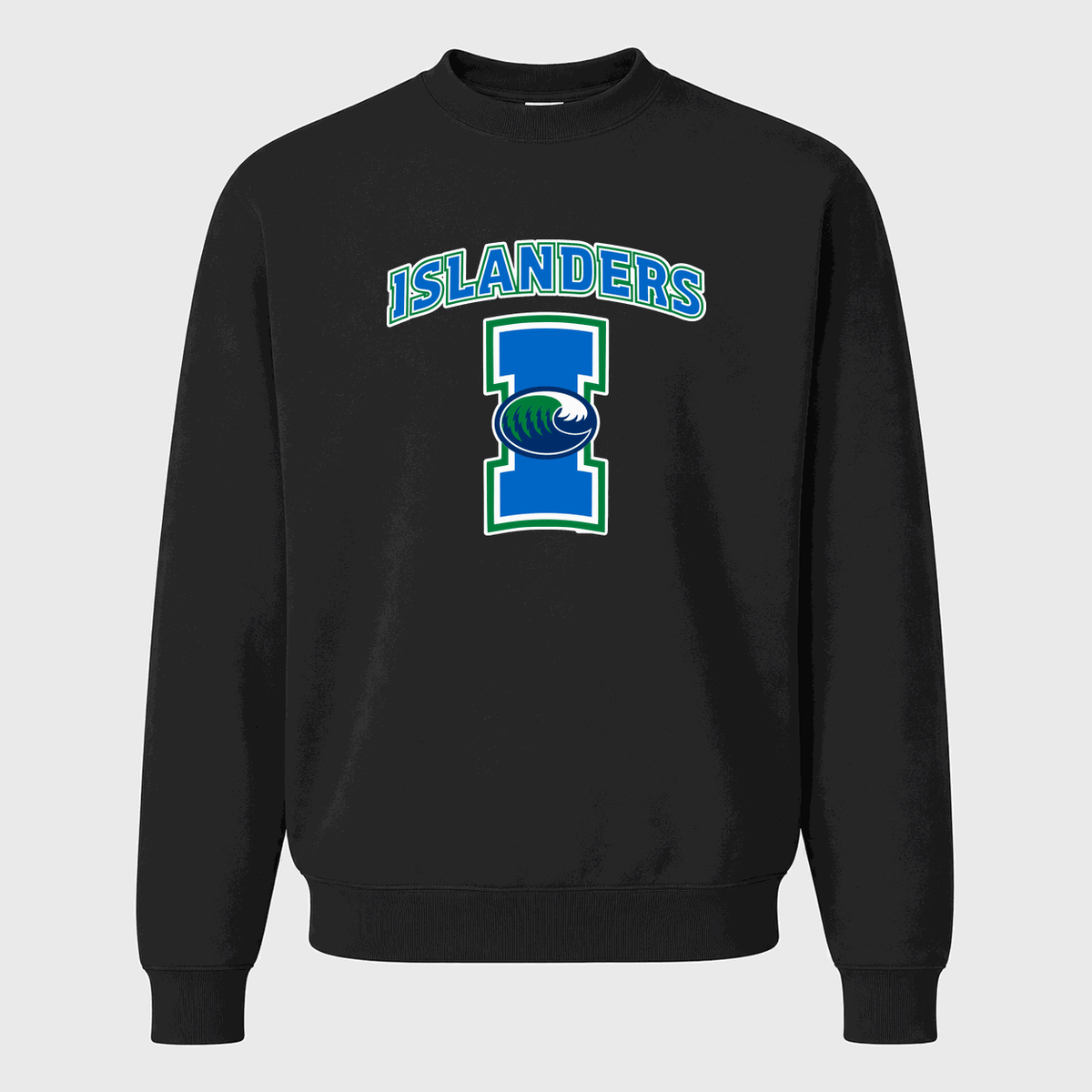 Men's Texas AM CC Islanders Crewneck Sweatshirt - Black