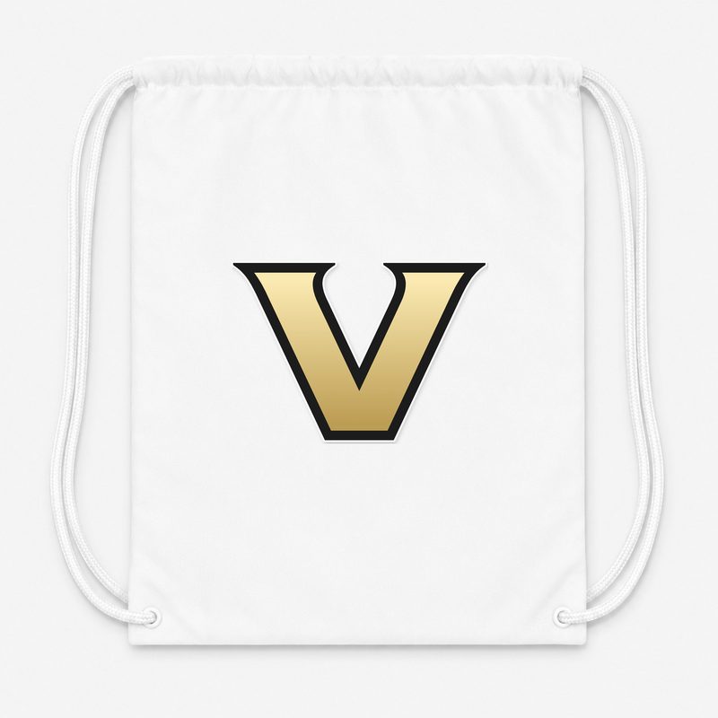 Vanderbilt Commodores Drawstring Bag - White