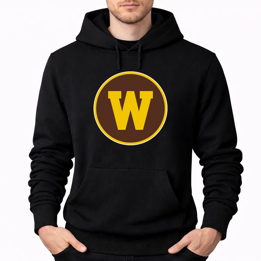 Men's Western Michigan Broncos Pullover Hoodie - Black