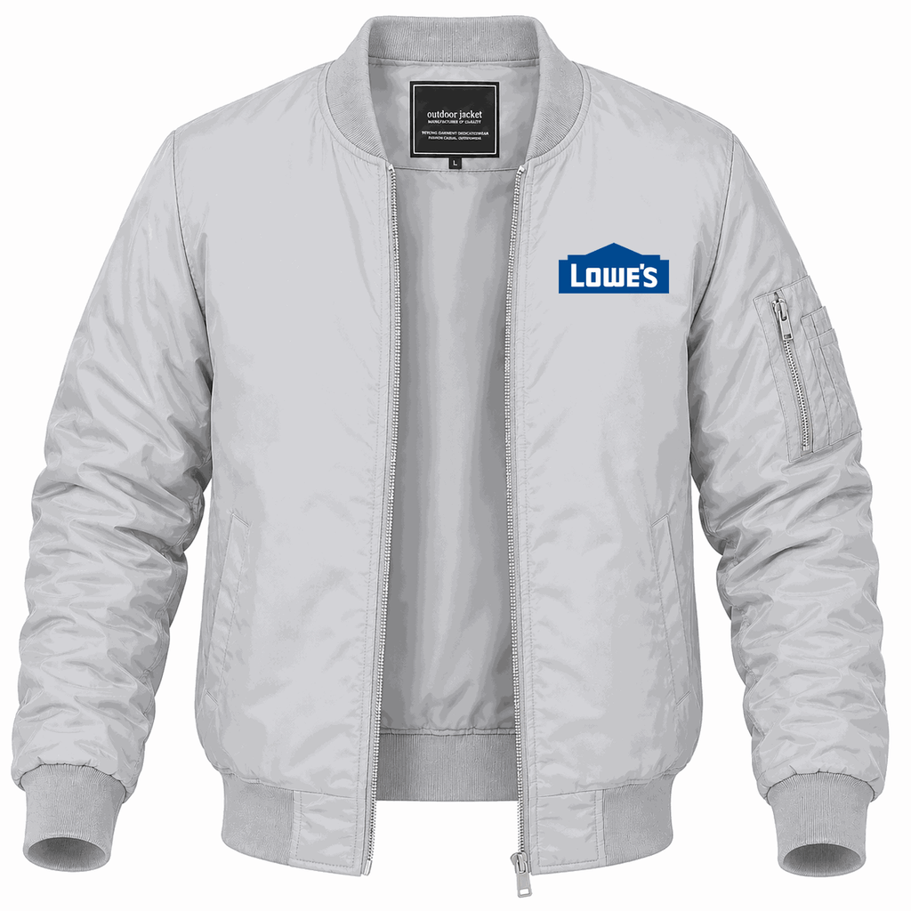 Men's Lowe's Lightweight Bomber Jacket - Gray