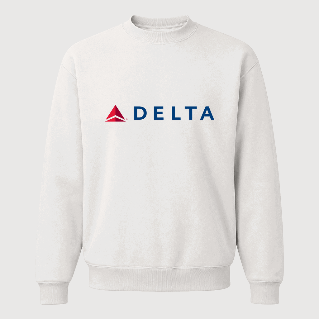 Men's Delta Air Lines Crewneck Sweatshirt - White