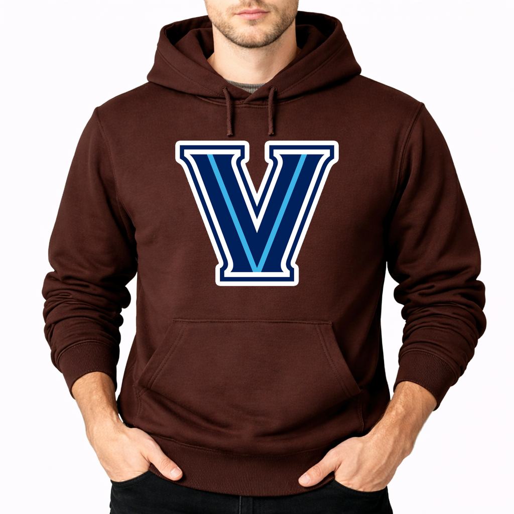 Men's Villanova Wildcats Pullover Hoodie - Brown