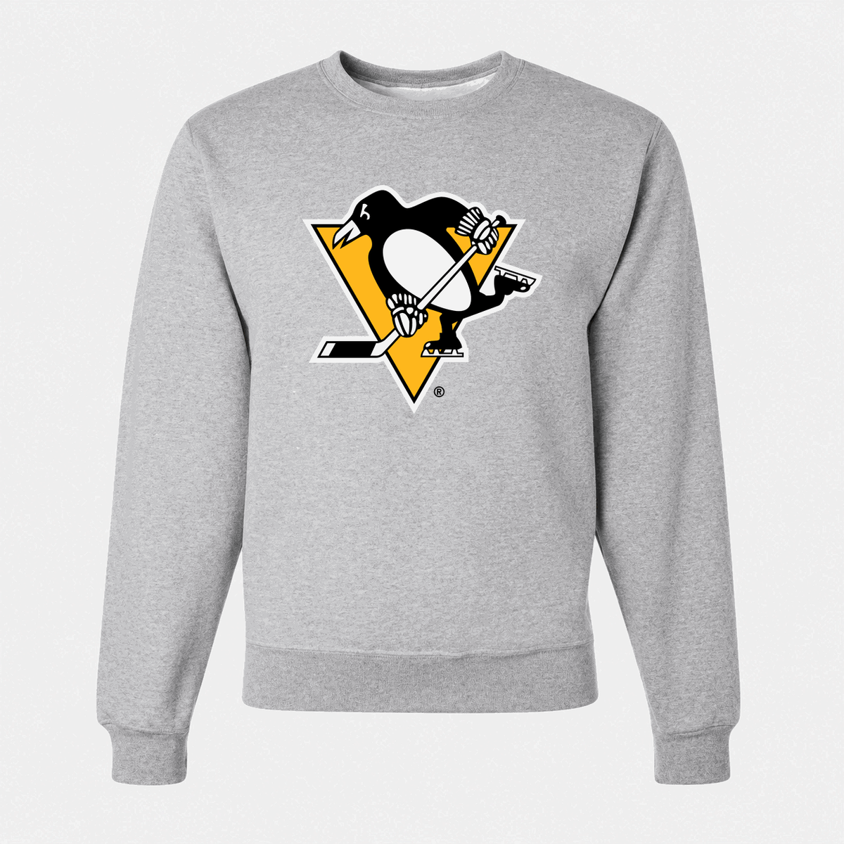 Men's Pittsburgh Penguins Crewneck Sweatshirt - Gray