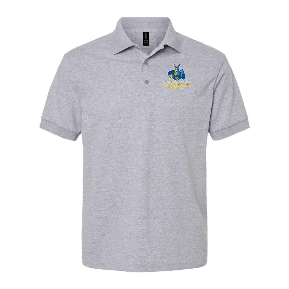 Men's UMKC Kangaroos Dry Blend Polo - Gray