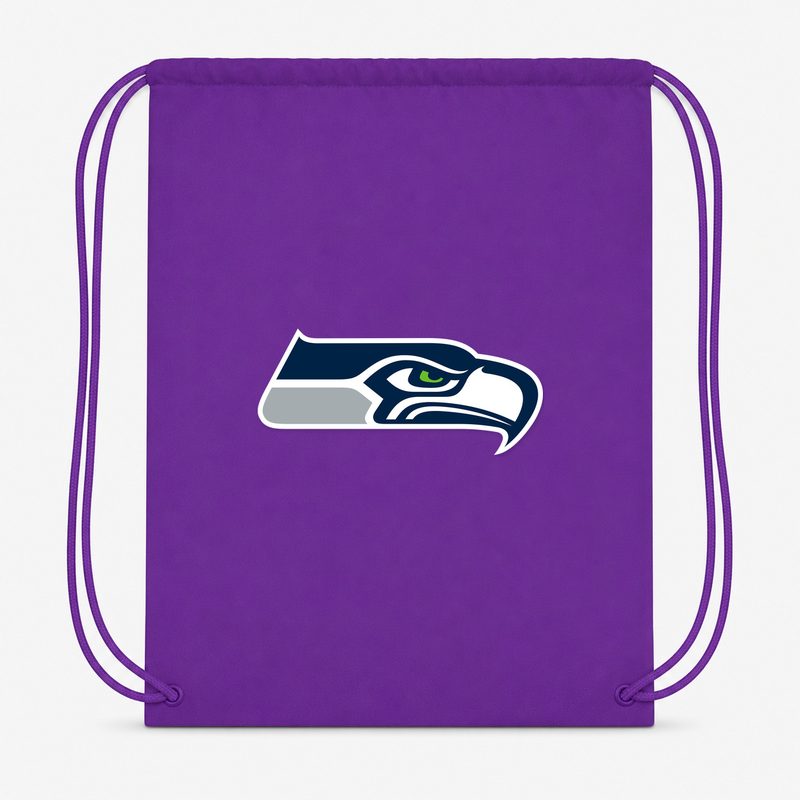 Seattle Seahawks Drawstring Bag - Purple
