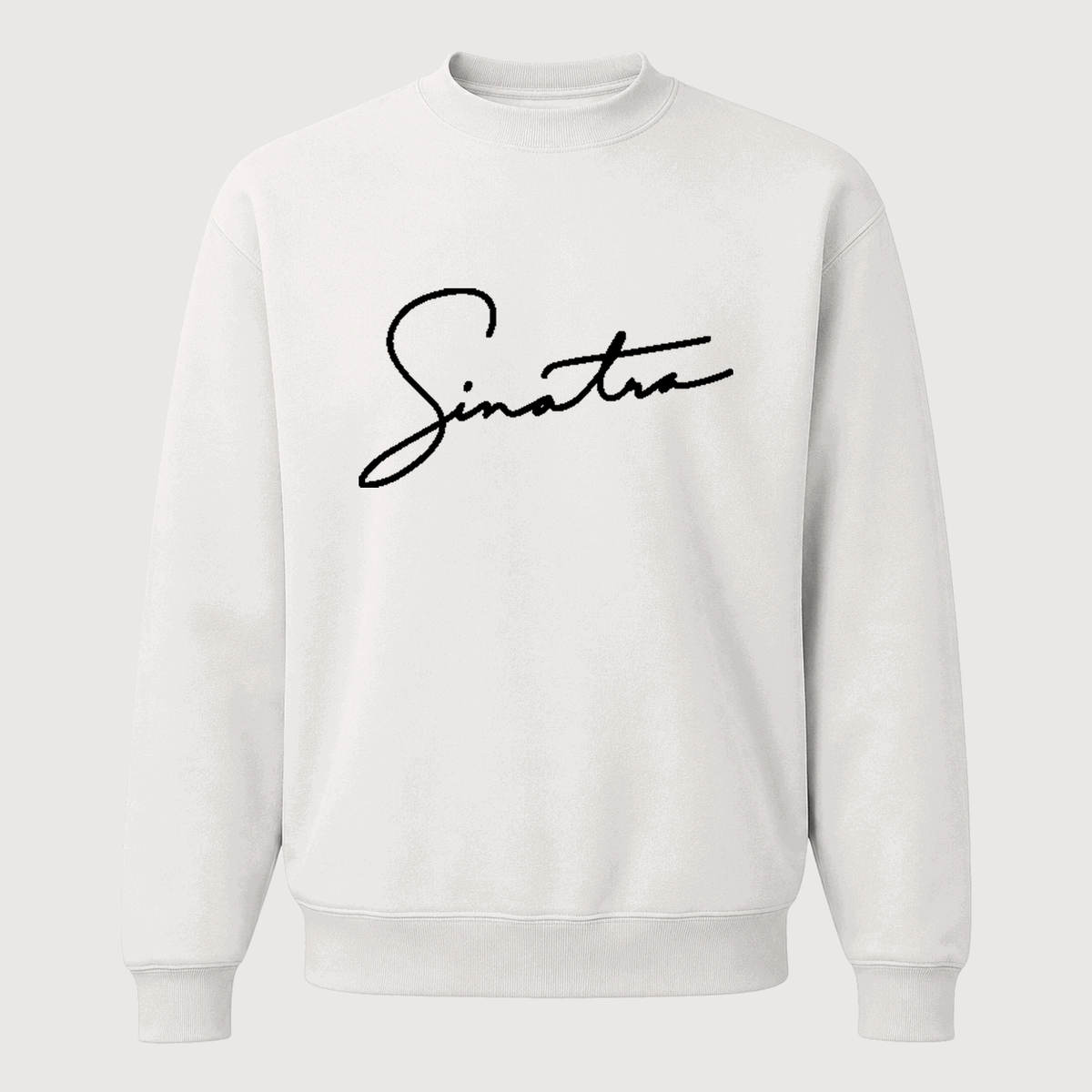 Men's Frank Sinatra Crewneck Sweatshirt - White