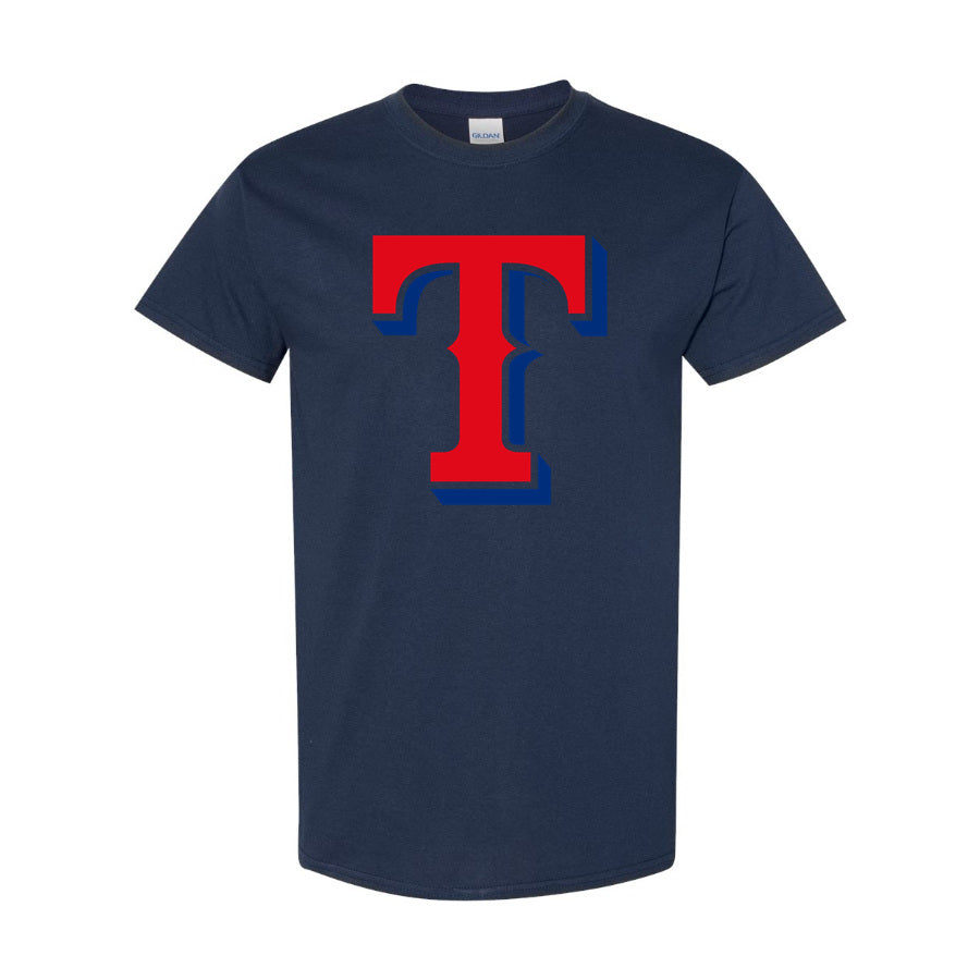 Men's Texas Rangers Cotton T-Shirt - Navy