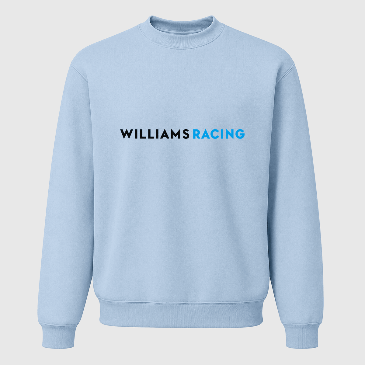 Men's Williams Racing Crewneck Sweatshirt - Sky Blue