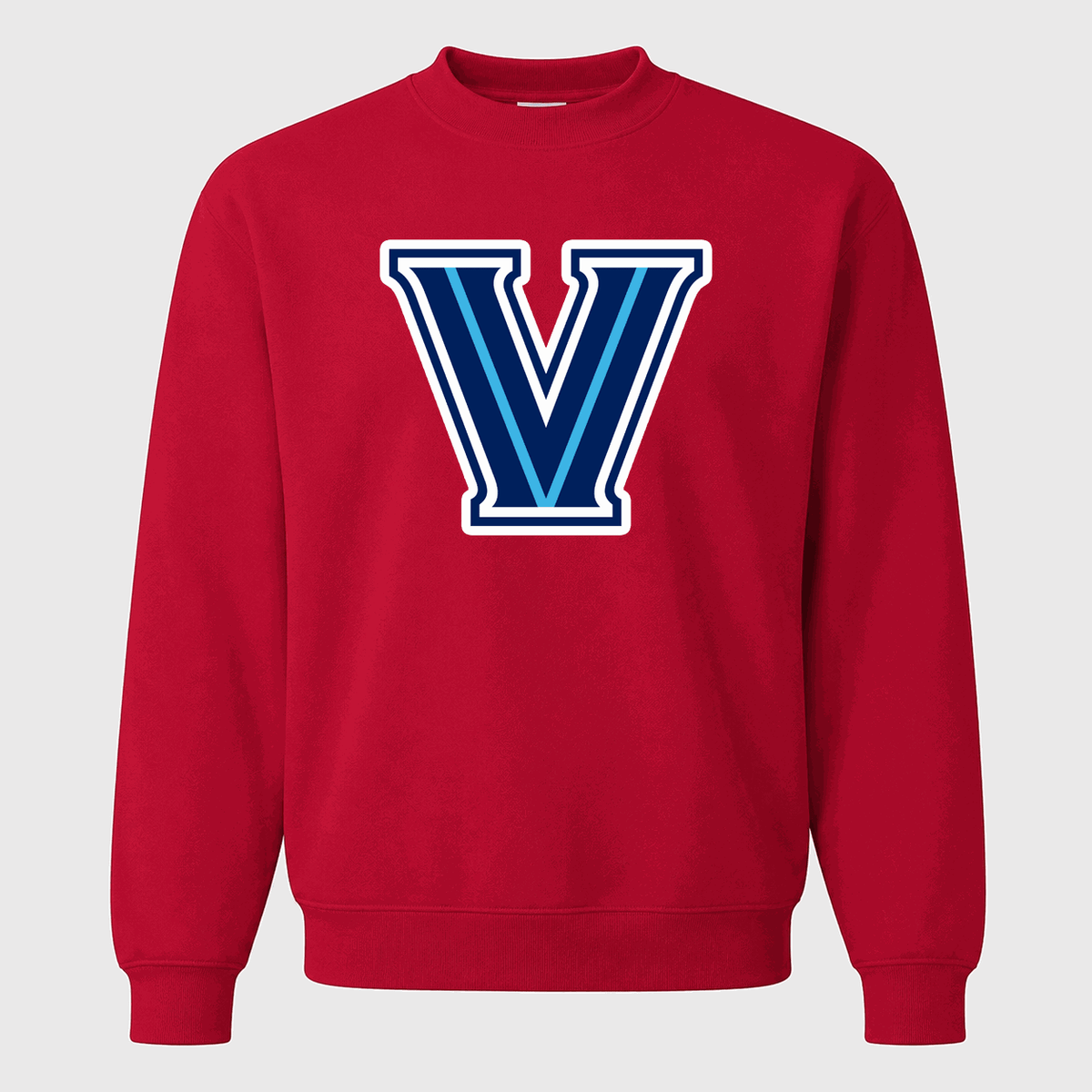 Men's Villanova Wildcats Crewneck Sweatshirt - Red