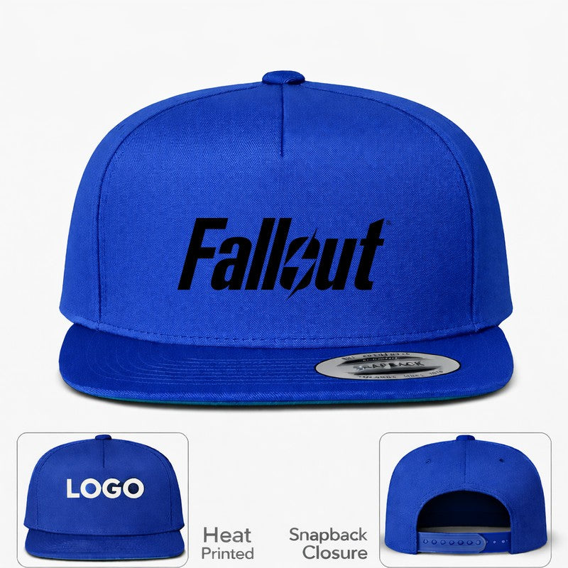 Fallout Black Logo Snapback Hat