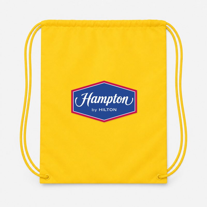 Hampton Drawstring Bag - Yellow