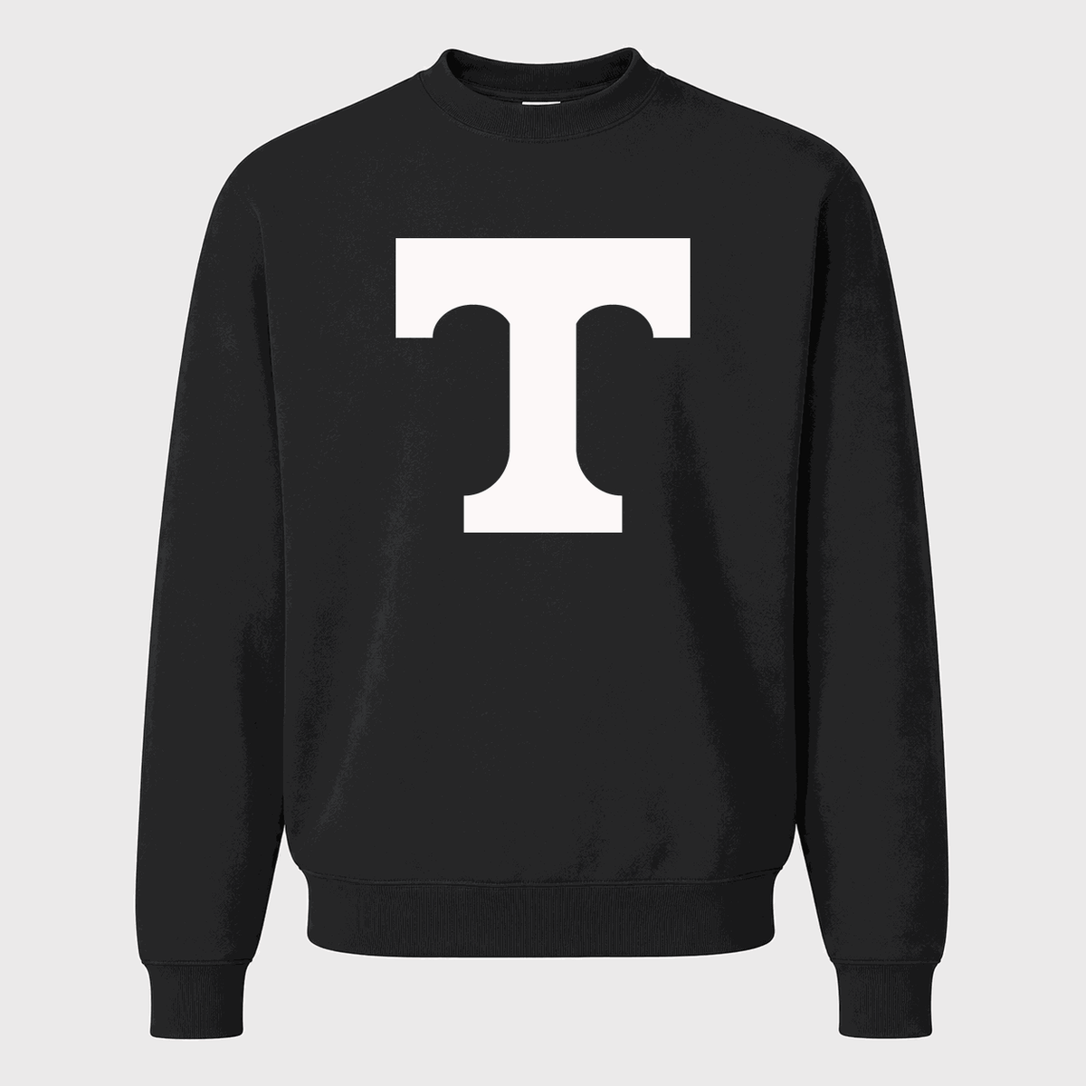 Men's Tennessee Volunteers Logo 2 Crewneck Sweatshirt - Black