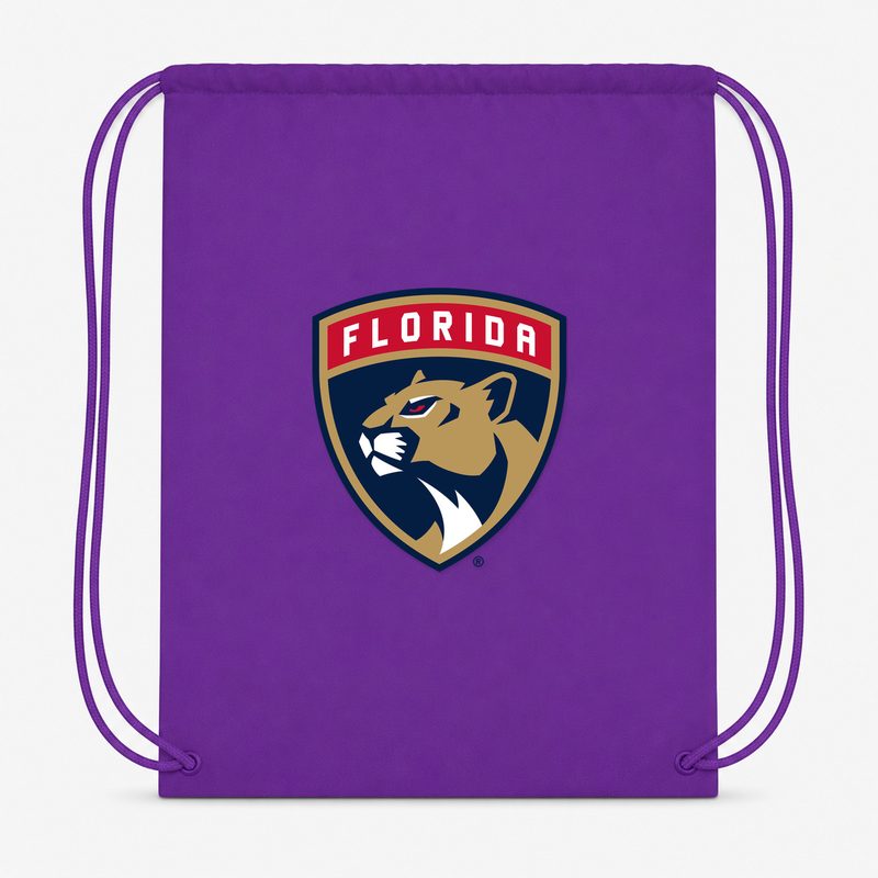 Florida Panthers Drawstring Bag - Purple