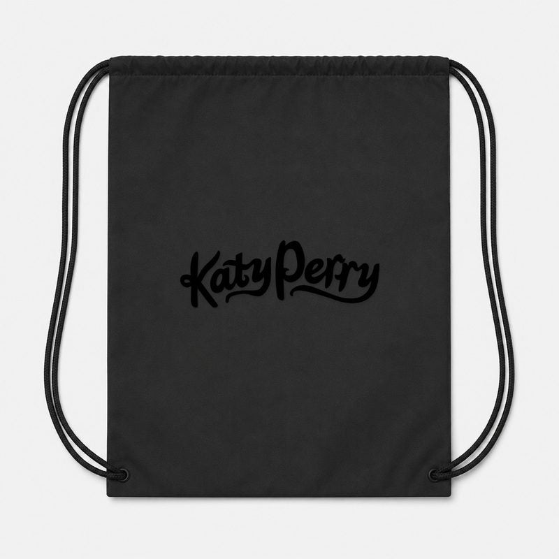 Katy Perry Drawstring Bag - Black
