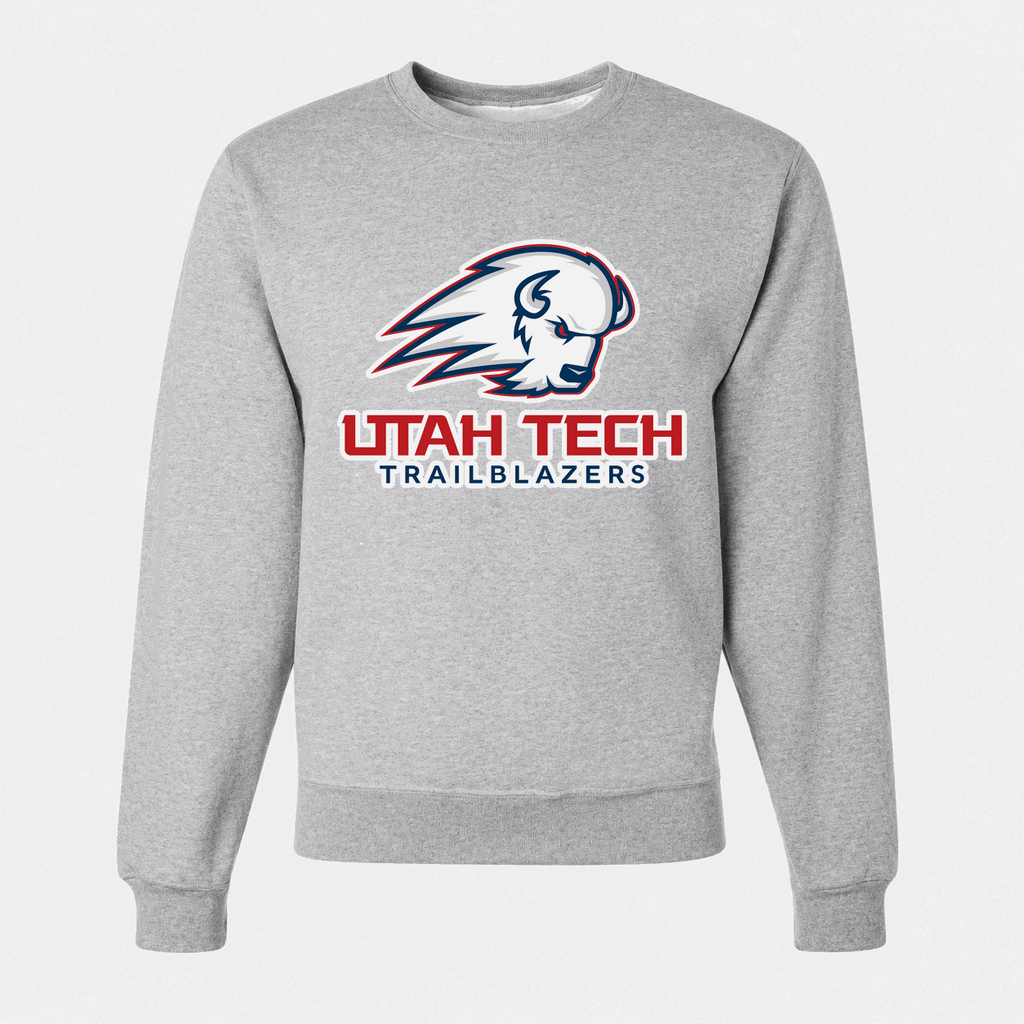 Men's Utah Tech Trailblazers Crewneck Sweatshirt - Gray