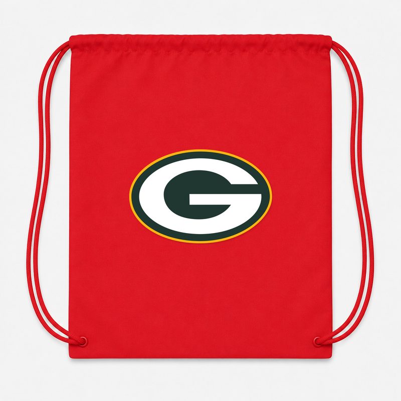 Green Bay Packers Drawstring Bag - Red
