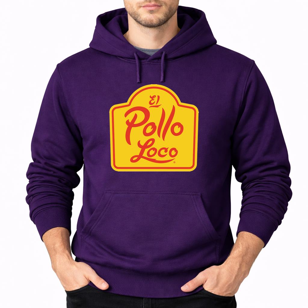 Men's El Pollo Loco Pullover Hoodie - Purple