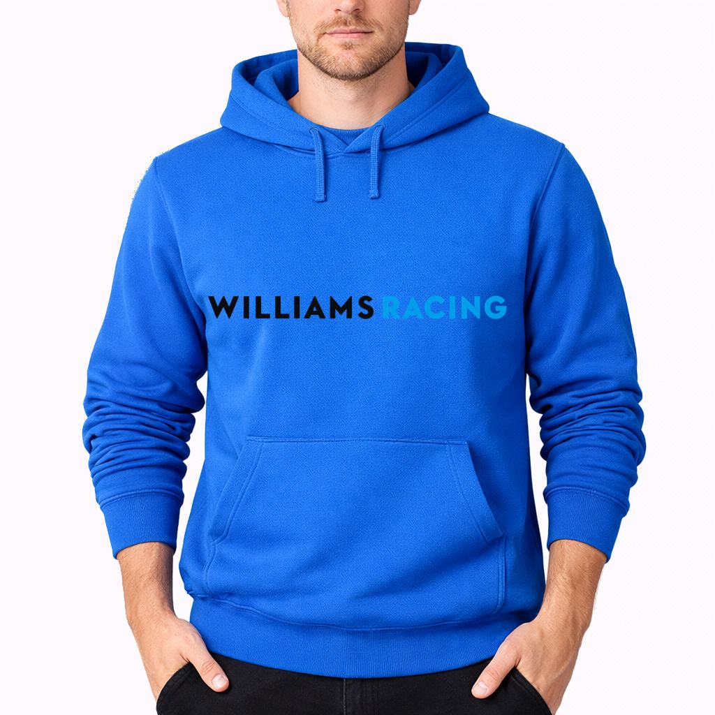 Men's Williams Racing Pullover Hoodie - Azure