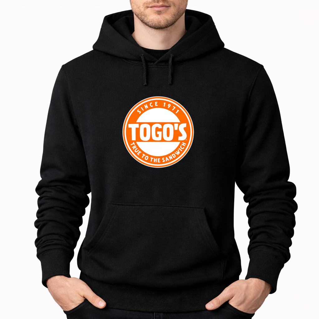 Men's Togo's Pullover Hoodie - Black