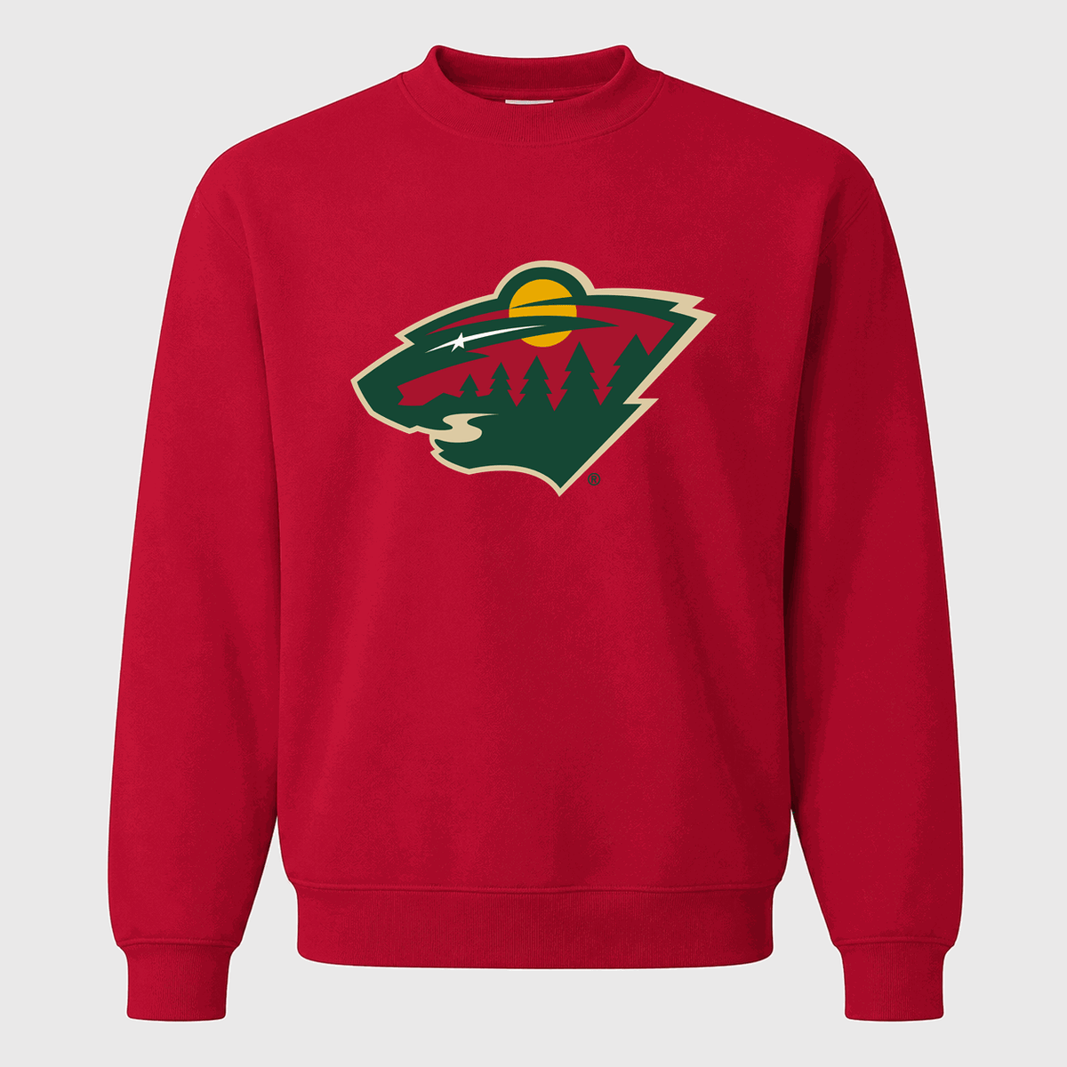 Men's Minnesota Wild Crewneck Sweatshirt - Red