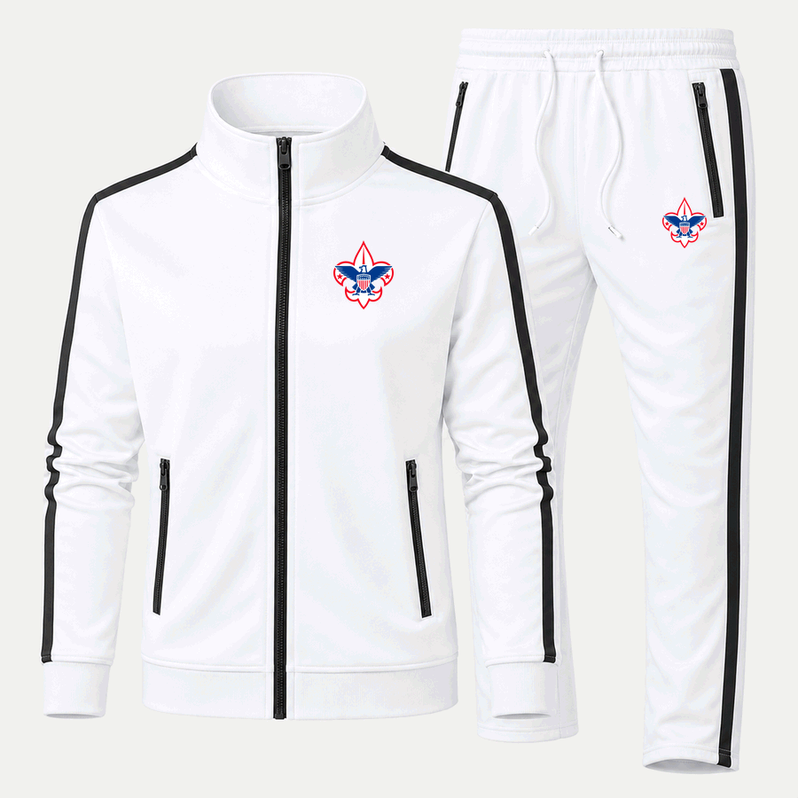Boy Scout tracksuit in White