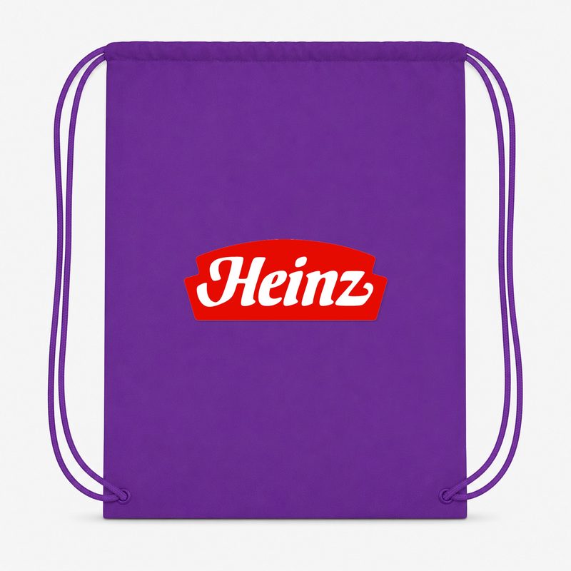 Heinz Food Drawstring Bag - Purple
