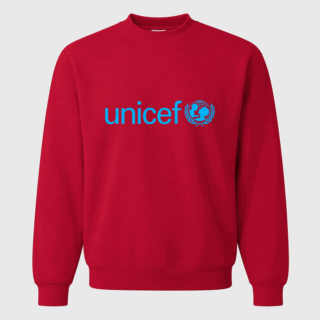 Men's UNICEF Crewneck Sweatshirt - Red