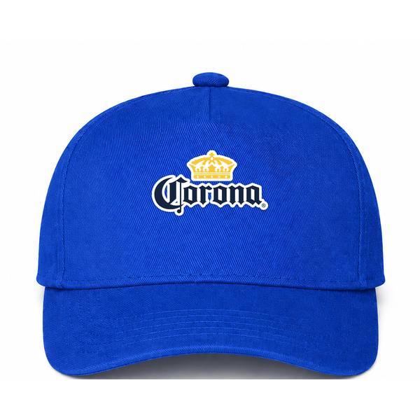 Corona Logo Blue Dad Baseball Cap Hat
