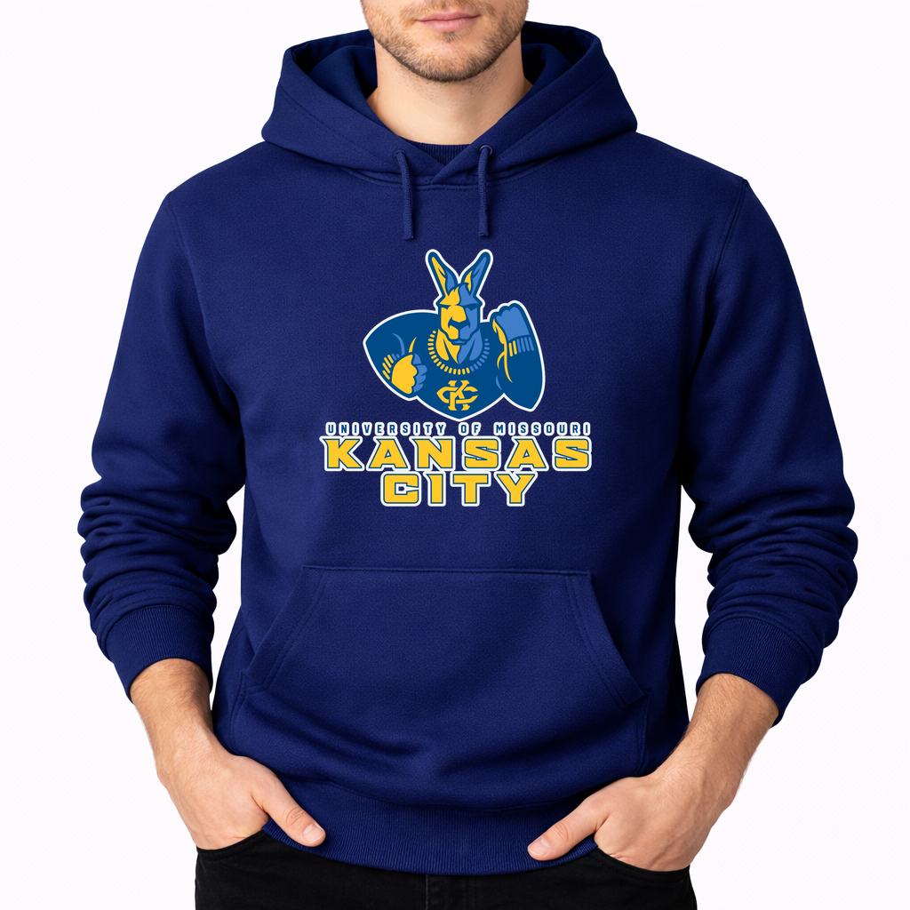 Men's UMKC Kangaroos Pullover Hoodie - Navy
