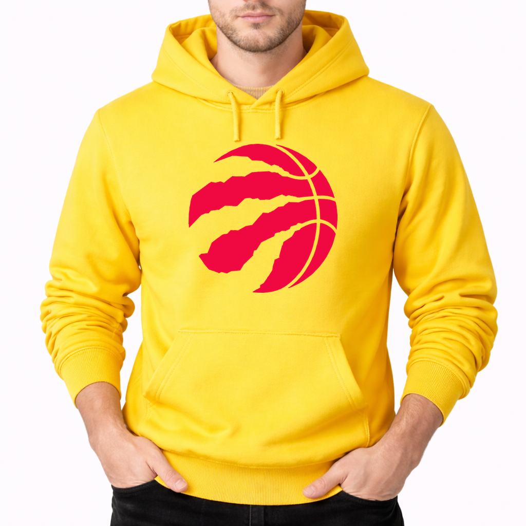 Men's Toronto Raptors Pullover Hoodie - Yellow
