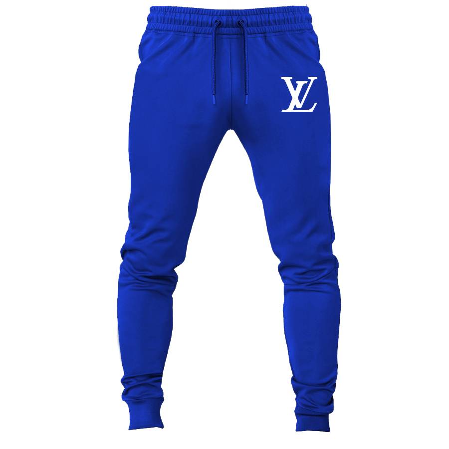 Louis Vuitton White joggers sweatpants - Royal Blue