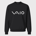 Men's Sony VAIO White Logo Crewneck Sweatshirt - Black