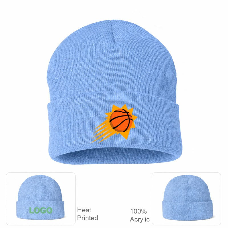 Phoenix Suns Sky Blue Beanie Hat