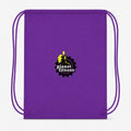 Planet Fitness Drawstring Bag - Purple