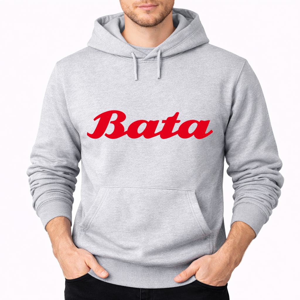 Men's Bata Pullover Hoodie - Gray