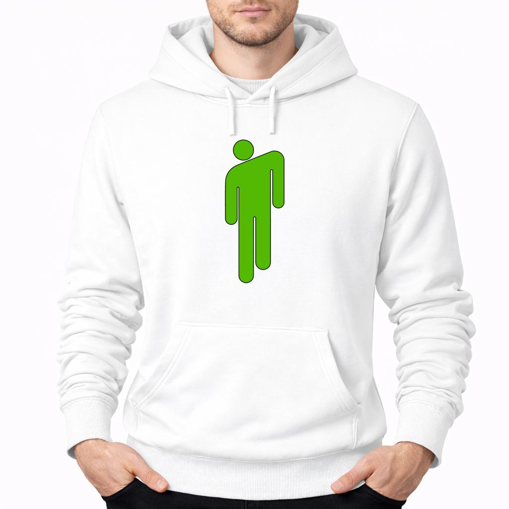 Men's Billie Eilish Pullover Hoodie - White