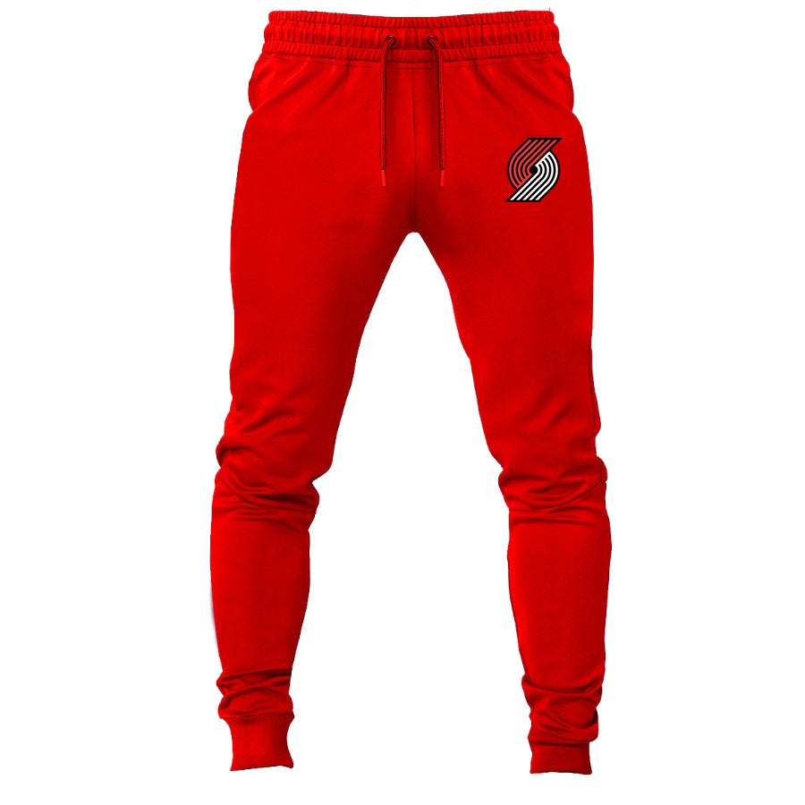 Portland Trail Blazers joggers sweatpants - Red